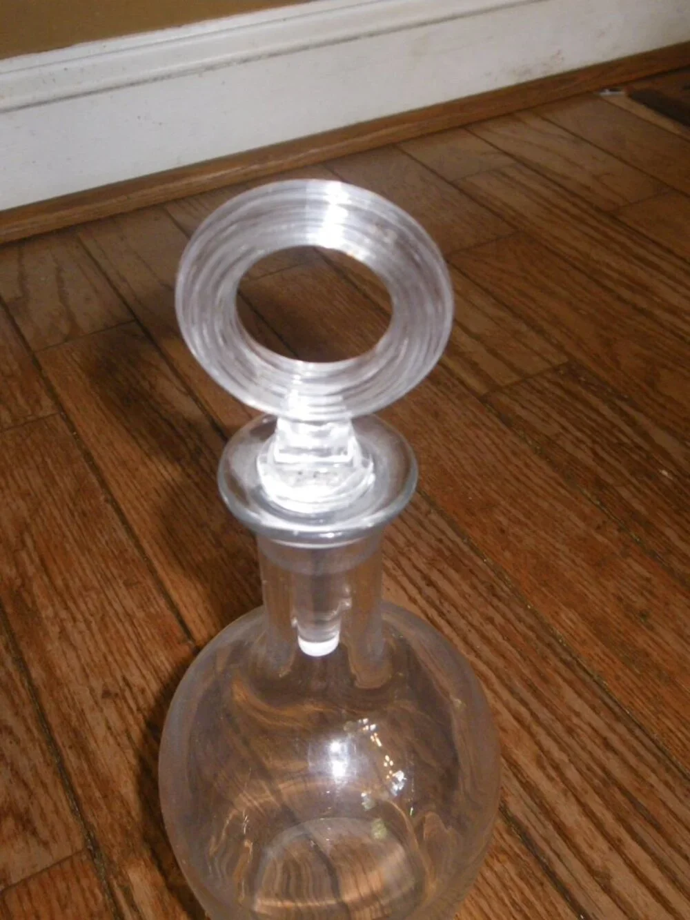 Vintage Towle Full Lead Crystal Decanter Made in Austria